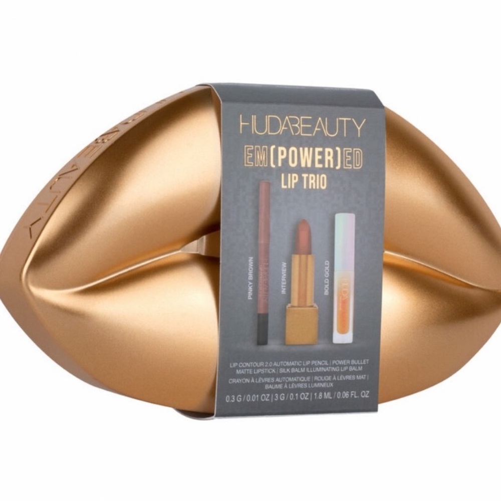 Huda Beauty Empowered Lip Trio